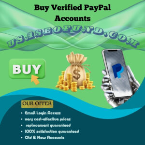 Buy Verified PayPal Accounts – business & personal with all verified